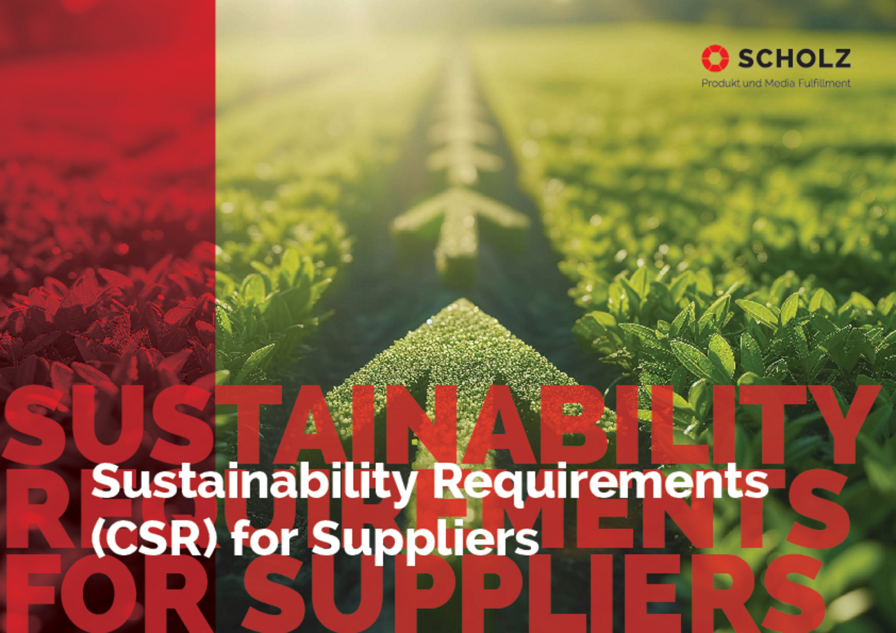 Sustainability Requirements (CSR) for Suppliers Sustainability Requirements (CSR) for Suppliers