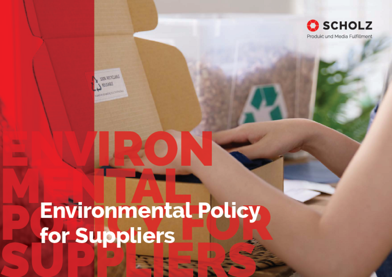 Environmental Policy for Suppliers Environmental Policy for Suppliers